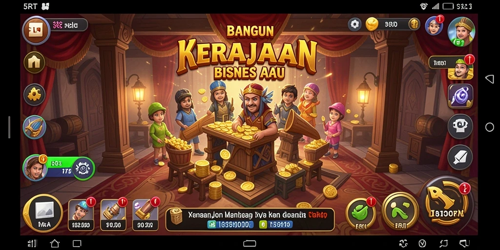 Tangkapan layar utama 5RT menampilkan gameplay Tycoon yang mendebarkan.