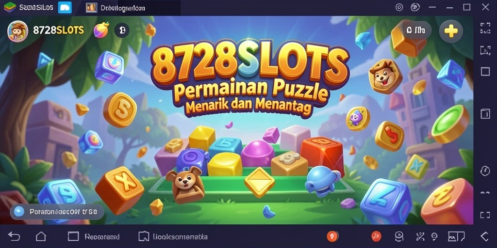 Tampilan seru gameplay Puzzle di 8728SLOTS.