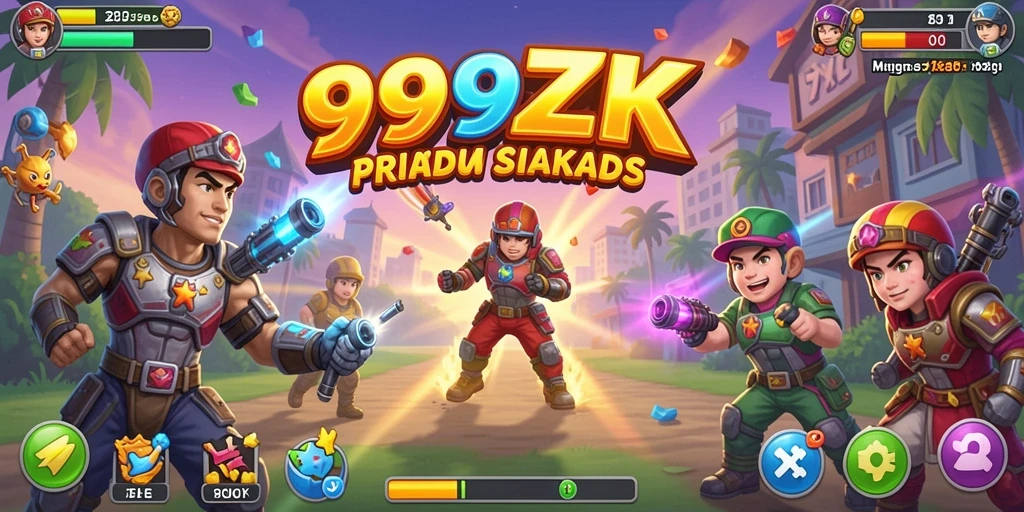 Screenshot utama 999ZK menampilkan gameplay seru dan menantang.