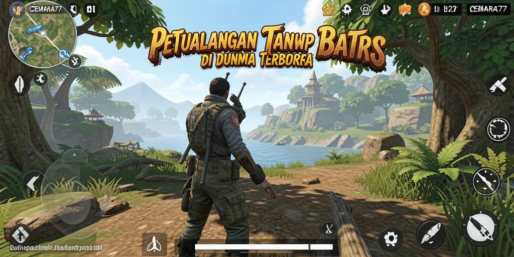 Tampilan gameplay Open World yang menakjubkan dari CEMARA77.