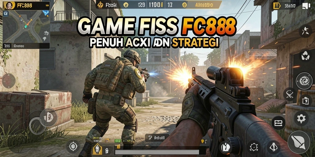 Gameplay menyerupai pertempuran nyata di FC888.