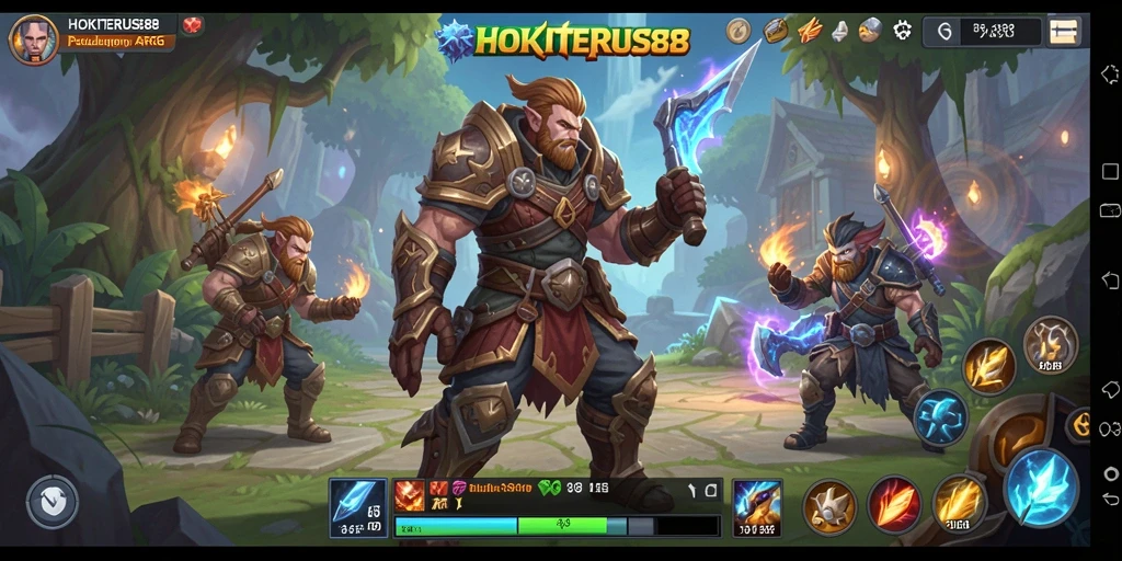 Gameplay menarik dengan aksi dan strategi yang mendebarkan.