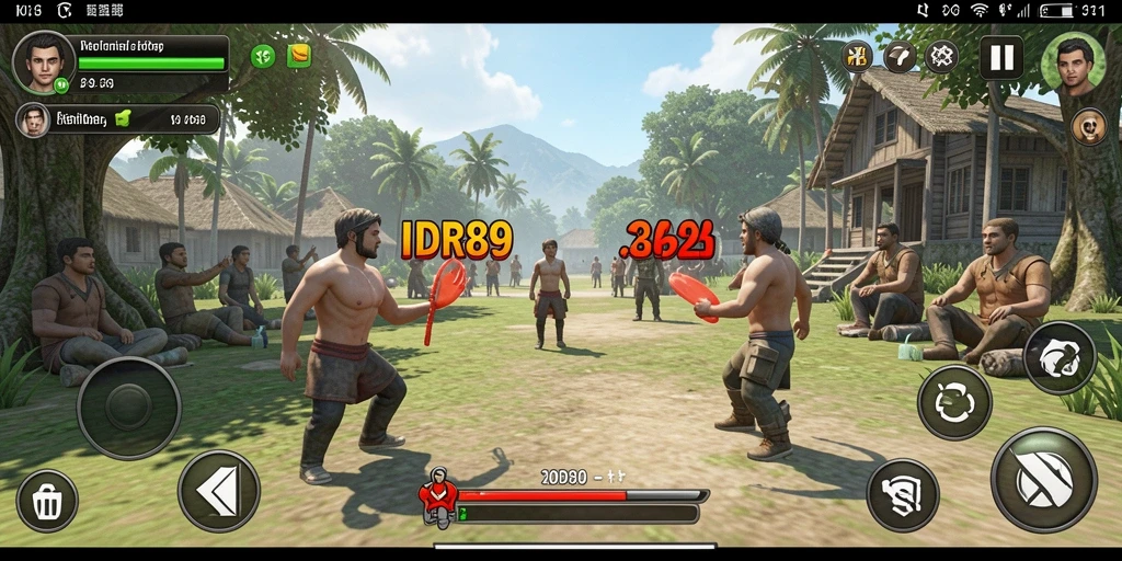Tampilan gameplay IDR89 yang menarik dan penuh warna.