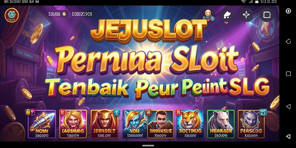 Tampilan menakjubkan dari gameplay <strong>JEJUSLOT</strong> yang membuat adrenalin Anda meningkat.