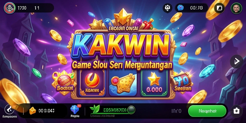 Tampilan gameplay Slot KAKWIN yang mengasyikkan.