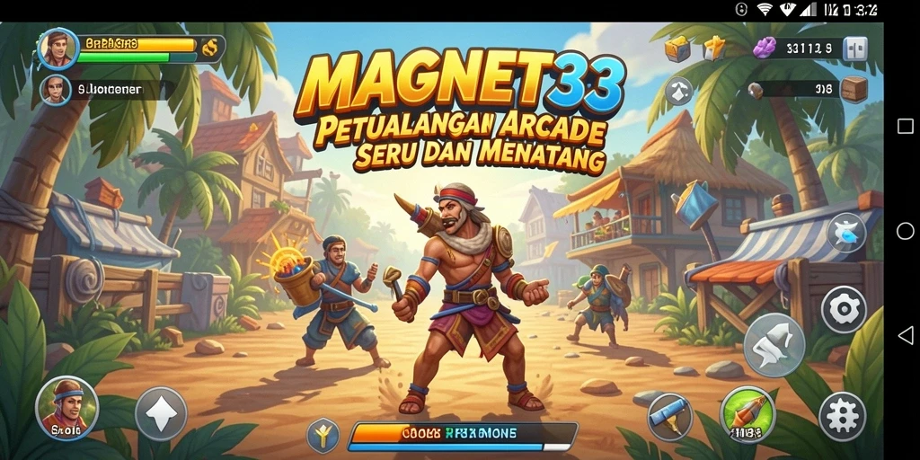 Gameplay seru dan menantang di MAGNET33