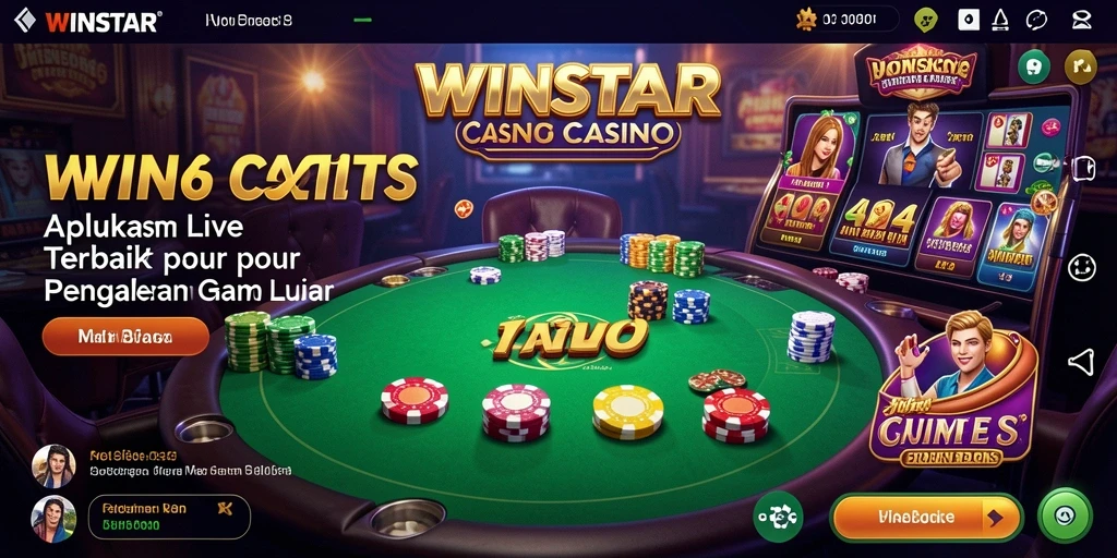 Gameplay Live Casino yang mendebarkan dengan dealer langsung di WINSTAR.